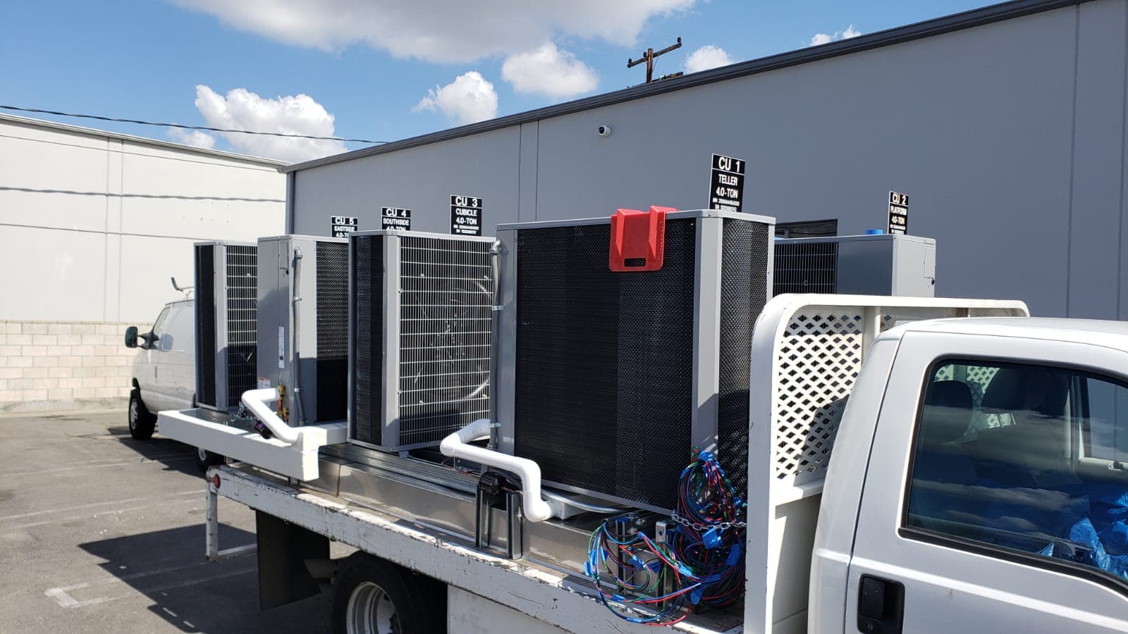 Pre built units leaving M3 for install